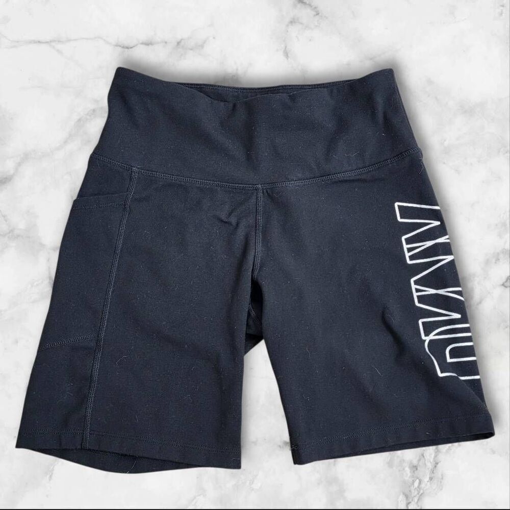 DKNY Black Biker Shorts Size Small